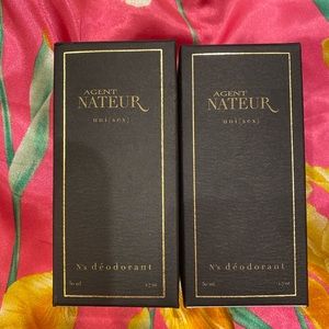 Agent Nateur u n i ( s e x ) N5 deodorant BNIB 2x